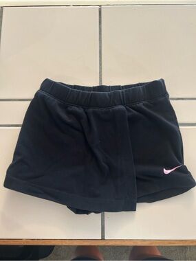 Nike Black Skort with Pink Swoosh